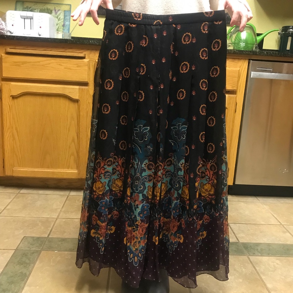 Cold Water Creek Boho Skirt